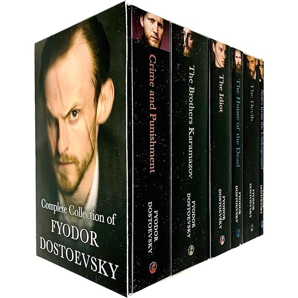 Selected Works of Fyodor Dostoevsky 7 Book Collection Set (Crime