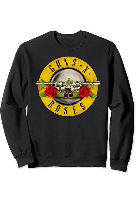 Amazon | Guns N' Roses ロゴクロス パーカー | トレーナー
