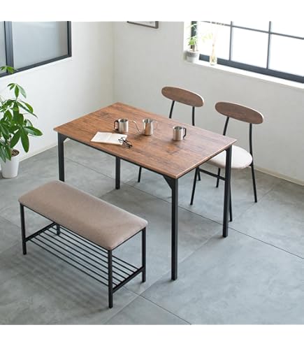 Amazon｜コーナン オリジナル LIFELEX 2人掛け用テーブル&チェア3点