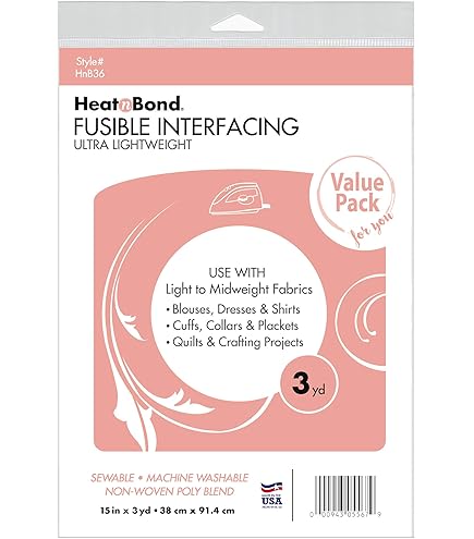 Vilene Edge Tape Fusible 20mm WHITE, Full 100 Metre Roll - View #5