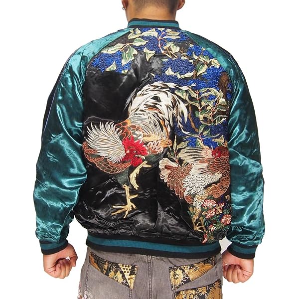 【希少】星姫　スカジャン　リバーシブル　ドラゴン　刺繍　別珍　XLサイズ 希少】星姫 スカジャン リバーシブル ドラゴン 刺繍 別珍 XL