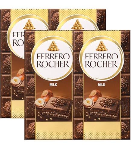Amazon | フェレロ ロシェ ダークチョコレートバー 90g x4個