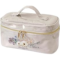 Amazon.co.jp: コスメポーチ バニティバッグ 小 仕分け便利