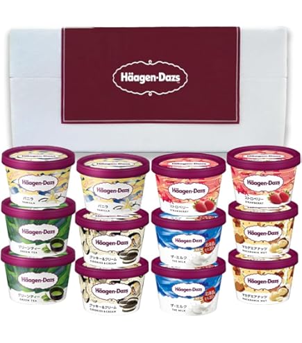 Amazon.co.jp: 【公式】【カード付き】ハーゲンダッツ掛け紙付き