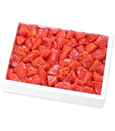 Amazon.co.jp: たらこの達人 冷凍 辛子明太子 1kg 小切 【しっかり