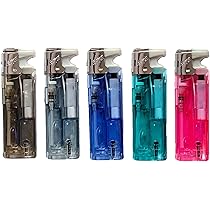 Amazon.co.jp: 【5色セット】ターボライター TJ-88 ガス詰替可タイプ