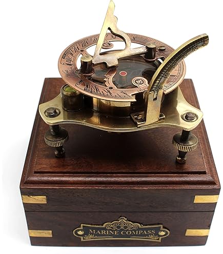 Amazon.co.jp: MARIYAM ART HANDICRAFT 航海時計 船 テーブルクロック