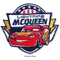 Amazon.co.jp: ミノダ カーズ ワッペン マックイーン スマイル（大