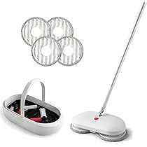 Amazon｜CLEANHOME コードレス回転モップクリーナー 自動洗浄機能 電動