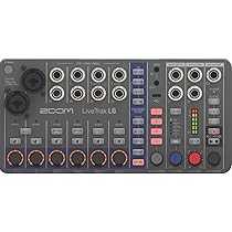 Amazon | ZOOM ズーム L-6 デジタルミキサー 32bitフロート録音 10ch