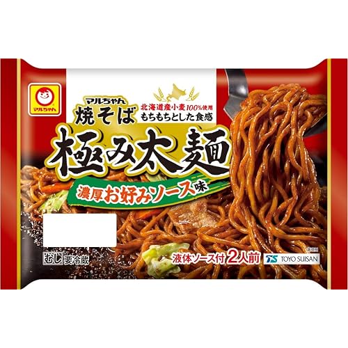 マルちゃん 焼そば 極み太麺 濃厚お好みソース味