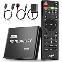 Amazon.co.jp: 4K メディアプレーヤー フルHD【H.265/HEVC/VP9対応】外