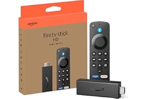 Amazon Fire TV Stick HD | TV and Volume controls | Free TV, Alexa Voice Remote and smart home controls | HD streaming