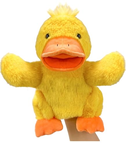 thumbnail image 2 of Crow Plush Hand Puppet, About 9.84inch Nimal Hand Nigeria 2 of 9