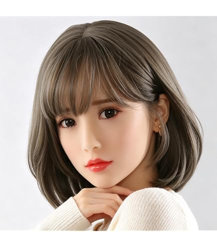 Amazon.co.jp: フィギュア ヘッド単体 等身大 Head Only 2枚のウィッグ