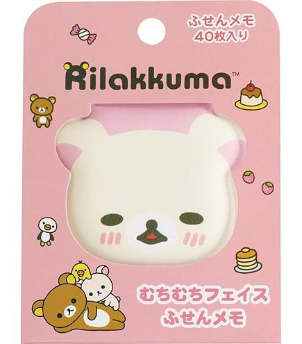 リラックマ Sweets&Sweets メモ リラックマ メモ帳 メモパッド スイーツアミューズメントパーク