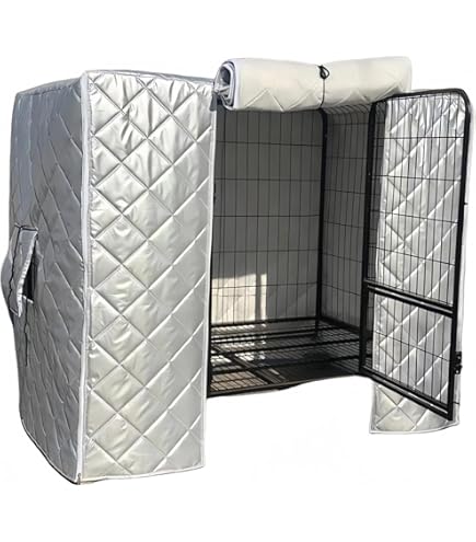 Amazon.co.jp: 防音ケージカバーⅣ キャスター付き(ホワイト) 室内犬の