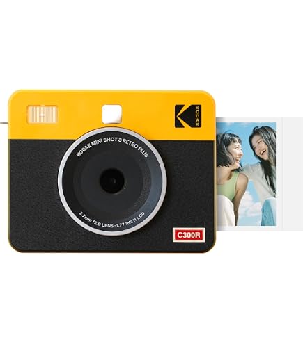 Amazon.co.jp: コダック KODAK Mini Shot 3 レトロ 4PASS 2-in-1