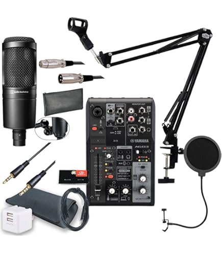 YAMAHA AG03MK2、YCM01マイク、ケーブル、マイクスタンドセット Amazon.co.jp: YAMAHA / AG03MK2 YCM01 BLACK Androidユーザー向け