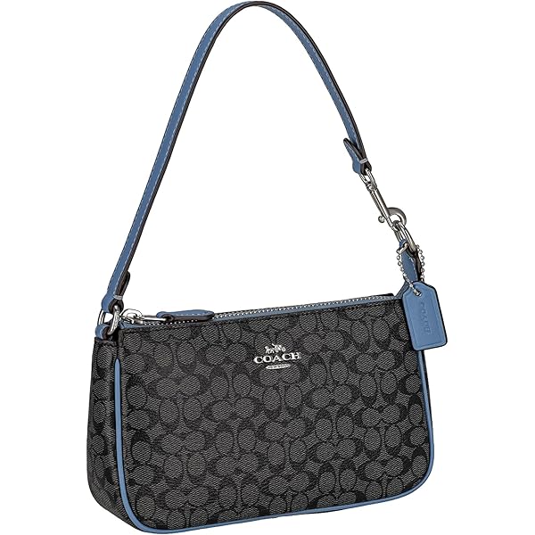 【良品】コーチ　2way ビジネスバッグ　ショルダートート　シグネチャー　PVC 良品 送料無料 コーチ COACH シグネチャー 2WAY ショルダー