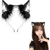 [ZHEJIA] 猫耳カチューシャ リボンかわいい猫耳 獣耳 狐耳 コスプレ ハロウィン 仮装小物 愛い 学園祭 大人用 子供用