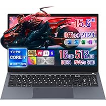 快速動作！ 最高峰Core i7 Windows11 ノートパソコン カメラ付き SERYUB ノートパソコン Core i7-1165G7 15.6インチ Windows11pro