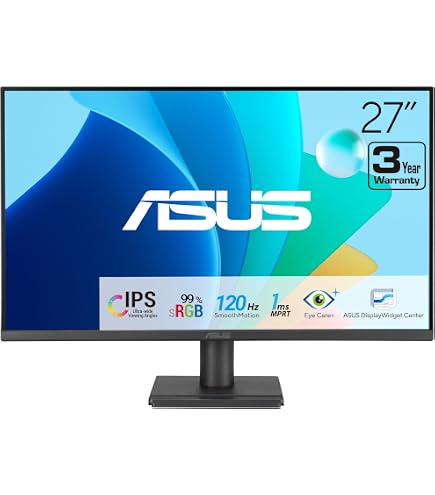 Amazon.co.jp: ASUS 27インチ アイケアモニター (VA279QG) – IPS、フル