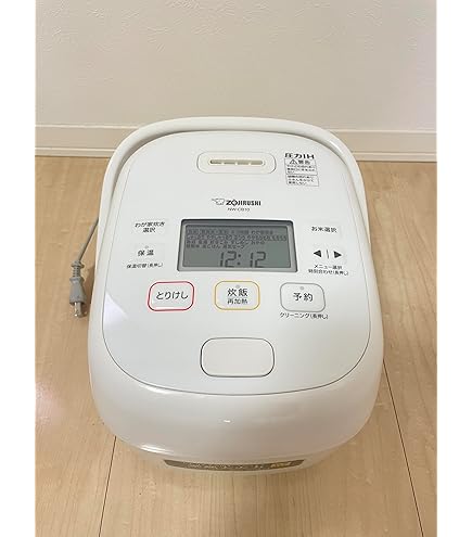 Amazon | 象印マホービン 炊飯器 5.5合 ホワイト NW-YB10-WA | 象印