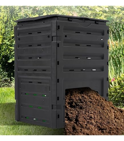 Amazon.co.jp: コンポスト屋外 大型 家庭用 大容量500L 堆肥製造器