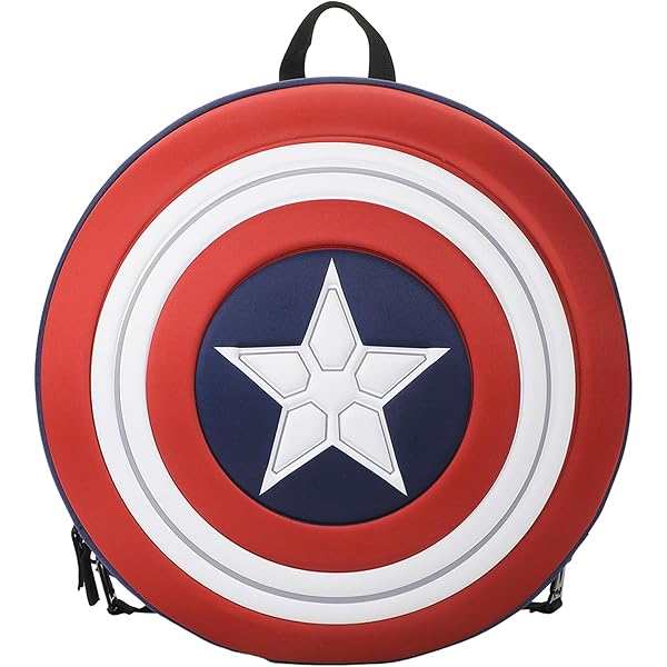 Amazon | [マーベル]Marvel Captain America Shield Backpack [並行