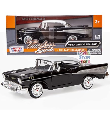 Amazon | Motormax 1957 Chevrolet Bel Air 1957シボレーベルエア