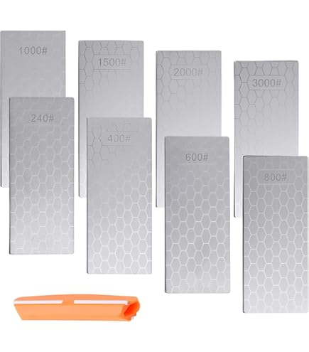 Amazon.co.jp: SUBTLE ダイヤモンド砥石 #400#600#1000#1200 携帯砥石