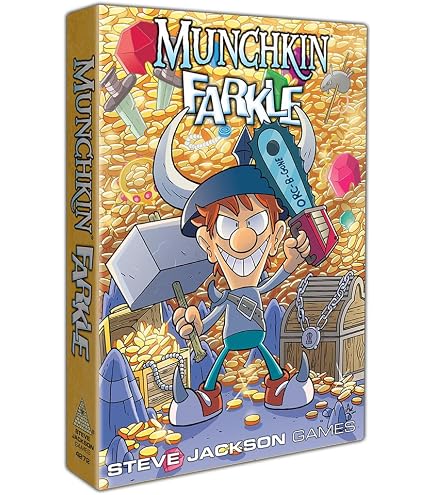Steve Jackson Games Munchkin Farkle Board Game : Amazon.com.au: Toys & Games