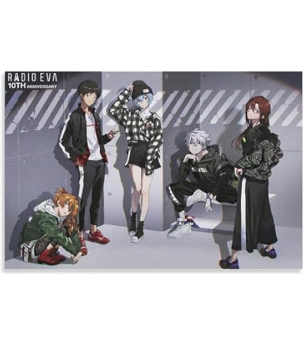 Amazon.co.jp: 絵画 大型 新世紀エヴァンゲリオン EVA アスカ アート