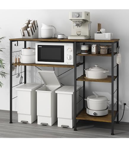 Amazon｜カリモク家具 EW4205 EW4205ME KITCHIT 家電収納棚 オープン