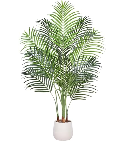 Amazon｜Fuyutu フェイクグリーン 大型 160cm 人工観葉植物 ヤシの木