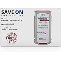 purin様確認用です。 Amazon.co.jp: Save On Postage Ink Pitney Bowes 787-1 赤郵便