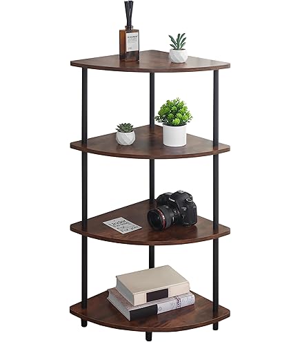 Amazon | IKEA(イケア) RoNNSKAR コーナー シェルフ ユニット ブラック