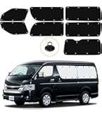 Amazon | 趣味職人 プライバシー サンシェード 車 ハイエース 200系 1