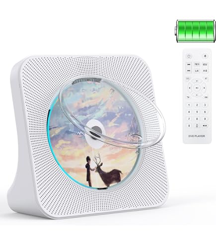 Amazon.co.jp: Gueray cdプレーヤー Bluetooth5.3送受信対応 充電可能