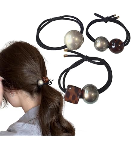 Amazon | ヘアゴム オニキス クリスタル 天然石 ヘアアクセサリー 大人