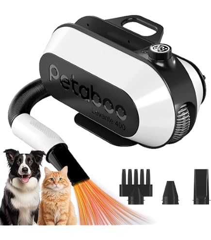 Amazon | Petaboo コードレス犬 猫の毛バリカン掃除機 【13000Pa 40dB