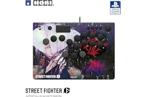 ストリートファイター 6 NOLVA Mechanical All-Button Arcade Controller for PlayStation®5, Windows PC(A.K.I.) スト6 レバーレス アケコン