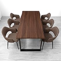 Amazon｜タンスのゲン ダイニングテーブルセット 6人用 7点