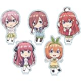 五等分の花嫁 アクリルスタンドコレクション BOX商品 1BOX=5個入り、全5種類