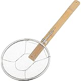 遠藤商事 業務用 竹柄そば揚 21cm 横柄 18-8ステンレス ASB6821