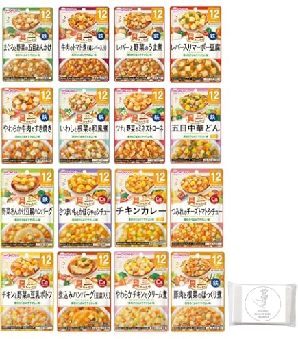 Amazon | レンジでチンするハッピーレシピ 12ヶ月頃から 7種類×2 計14 Amazon | レンジでチンするハッピーレシピ 12ヶ月頃から 7種類×2 計14