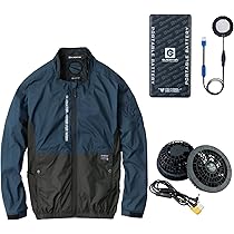 ファン+ ペルチェ素子2個搭載+バッテリー＋空調服（XL） 楽天市場】ペルチェ搭載 1個 2個 空調ウェア ファン付きウェア