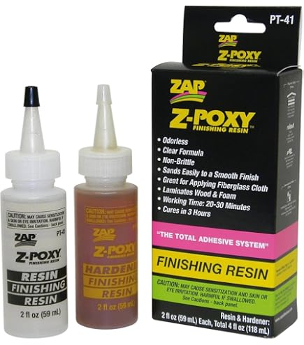 Amazon | ZAP PT41 Z-POXY 仕上げ用レジン 4oz(118ml) | 接着剤・パテ
