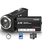 Amazon.co.jp: ビデオカメラ 4K録画 8000万画素 YouTubeカメラ 3.0